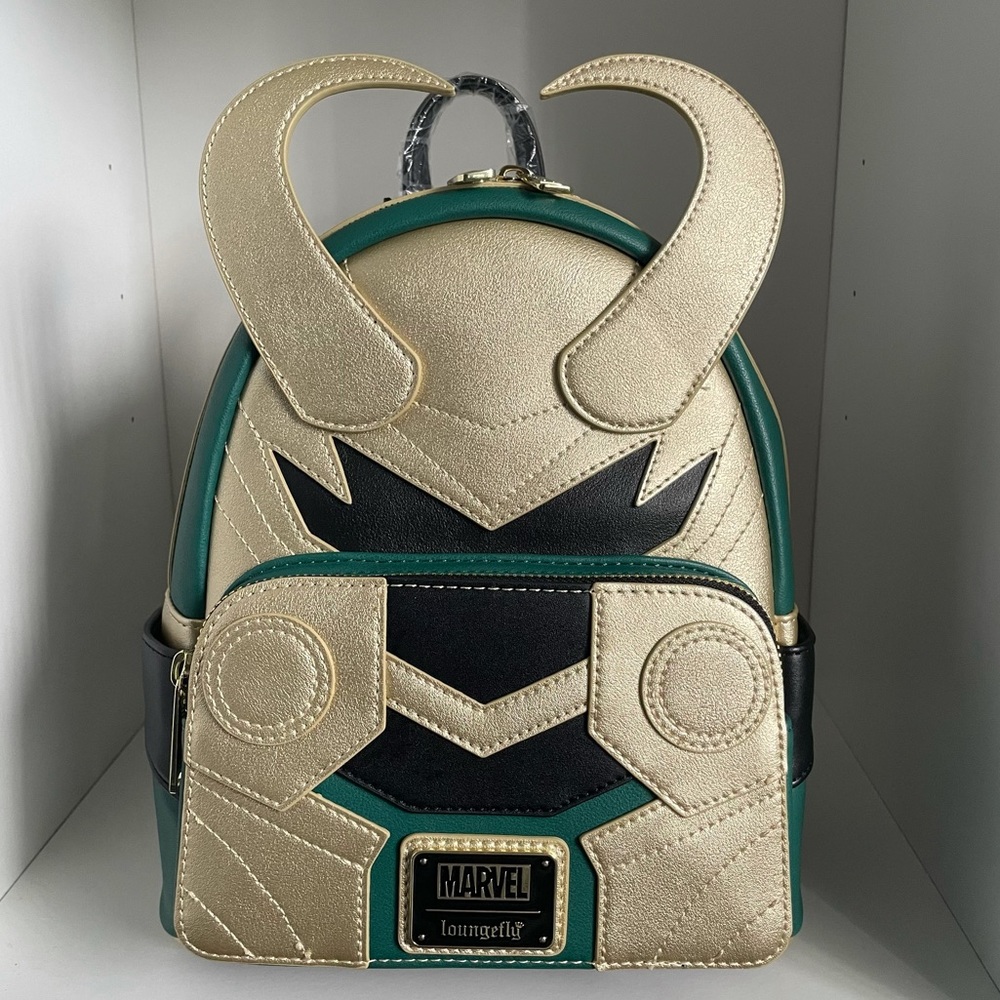 Marvel Loki cosplay Loungefly mini backpack